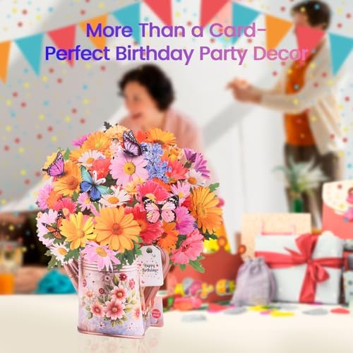 Pop Up Birthday Card with Music and Lights