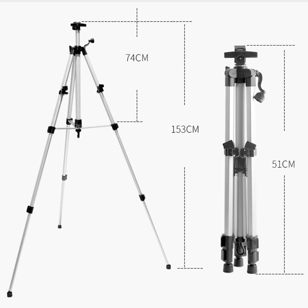 Folding Aluminum Easel with 8 Color Support