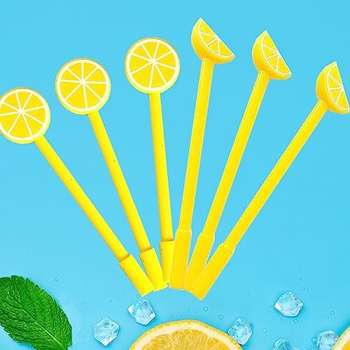 30 Pcs Cute Lemon Gel Ink Pens for Kids