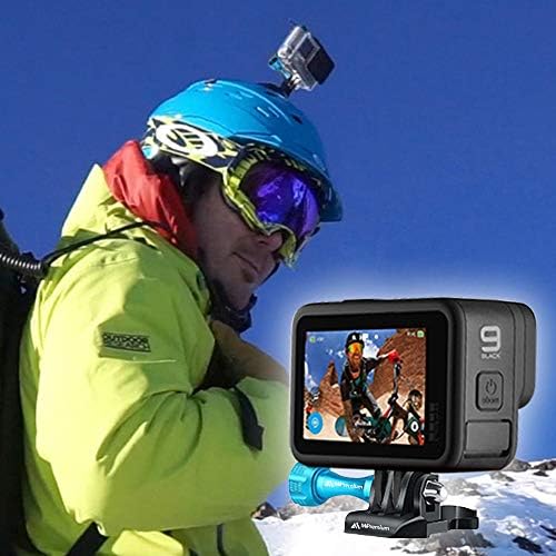MiPremium Helmet and Surfboard Mount Adapter with Adhesive Pads and Aluminum Screw