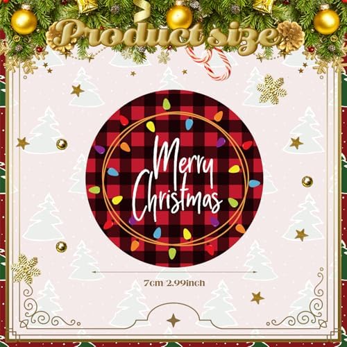 Harloon 120 Pcs 3 Inch Christmas Cutouts with 60 Styles