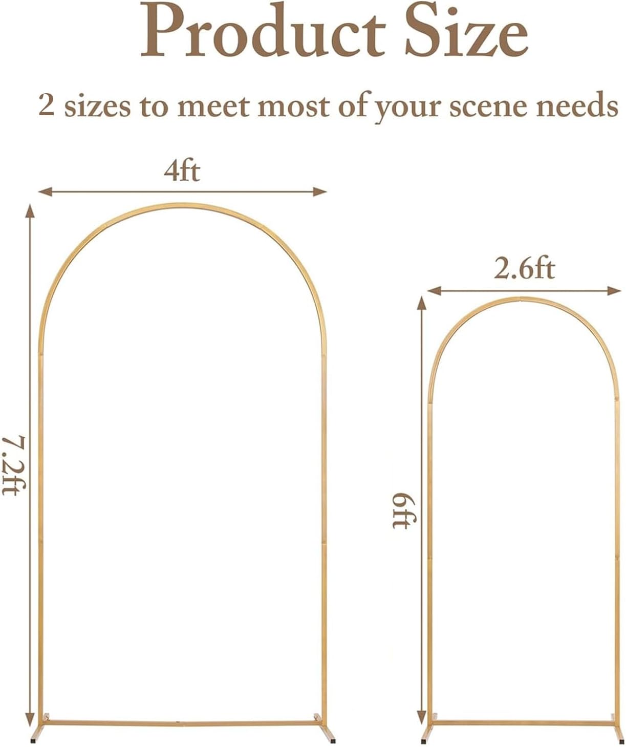 Toolterritory Metal Arch Backdrop Stand Set
