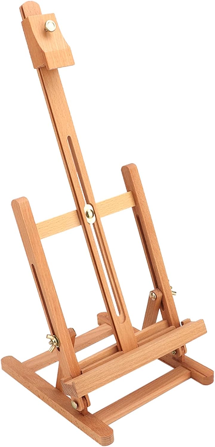 Adjustable Wooden H-Frame Easel for Art and Craft