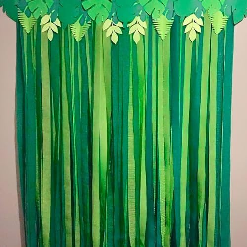 PartyWoo Crepe Paper Streamers 4 Rolls 328ft 1