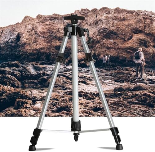 Adjustable Metal Painting Easel Stand with Tripod Red