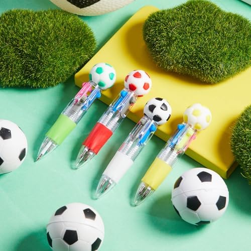 Kosiz 24 Pack Soccer Themed Multicolor Pens