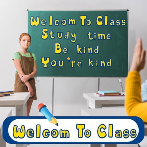 Ireer 216 Pcs Cartoon Bulletin Board Letters Set