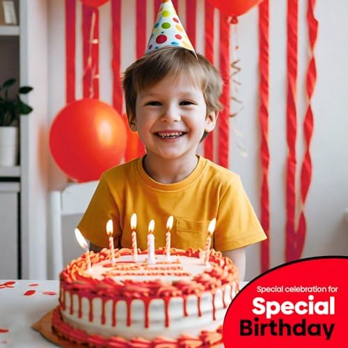 Captain Decor 4 Red Streamers 382 FT Pack