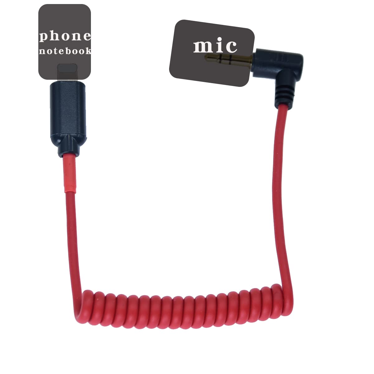 Arklove 35mm to Lightning Mic Adapter MFi Certified