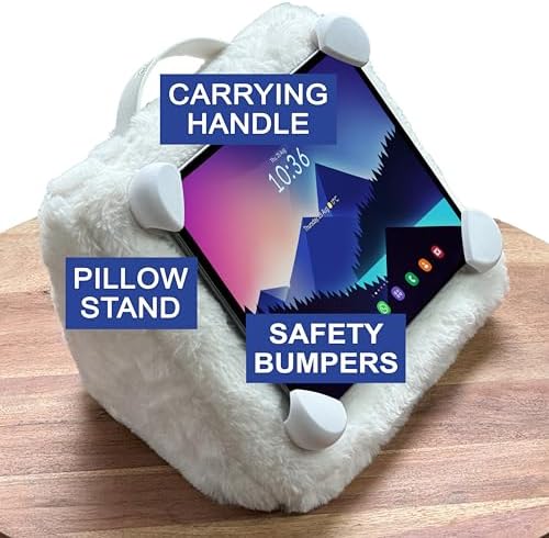 Safety Lounger Cozy iPad Pillow Stand for Kids and Family