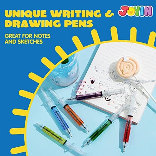 JOYIN 36pk Retractable Syringe Pens Bulk Party Favors