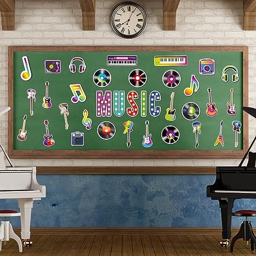 Music Notes Cutouts for Classroom Decorations