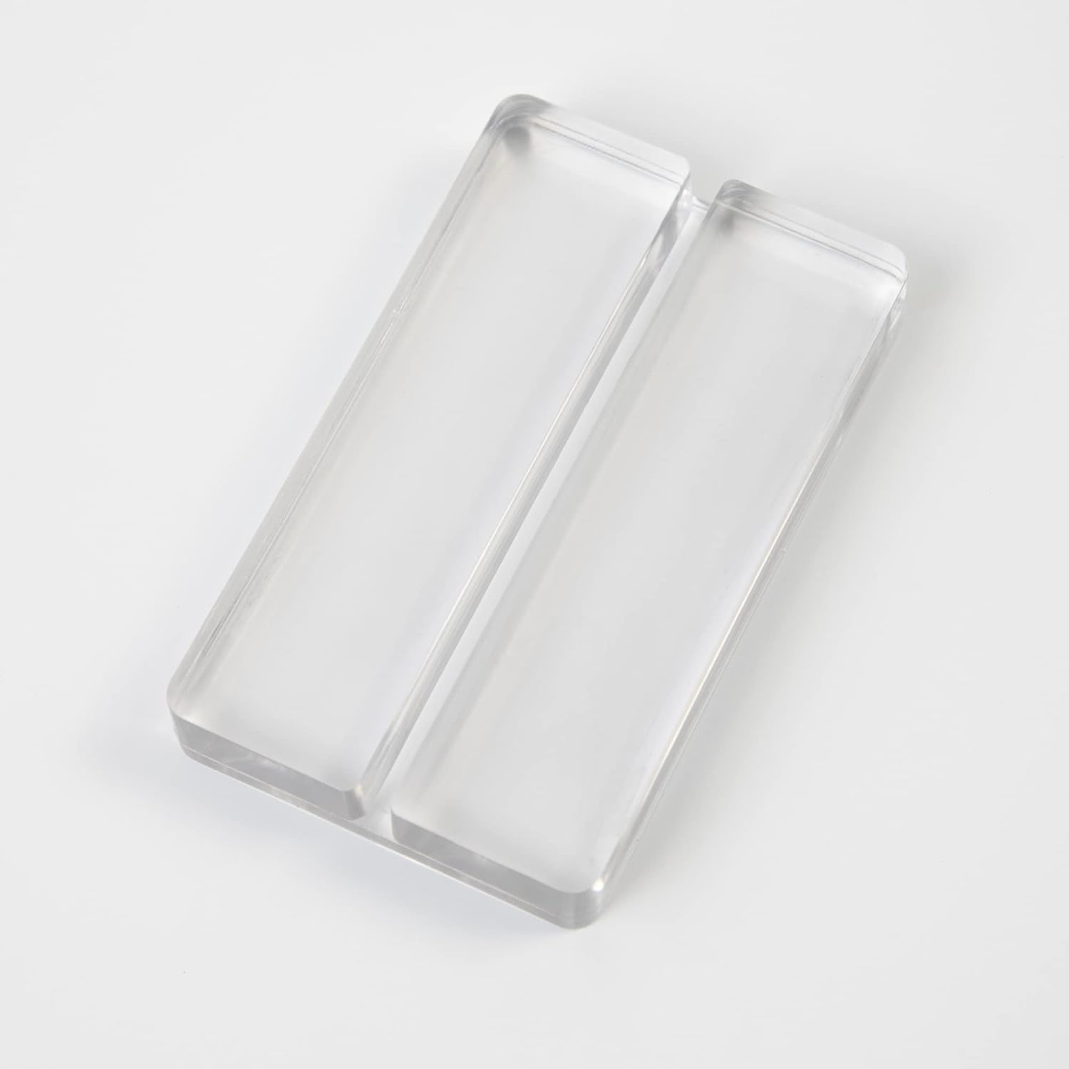10 Piece Acrylic Name Card Holder Clear Sign Display Stand