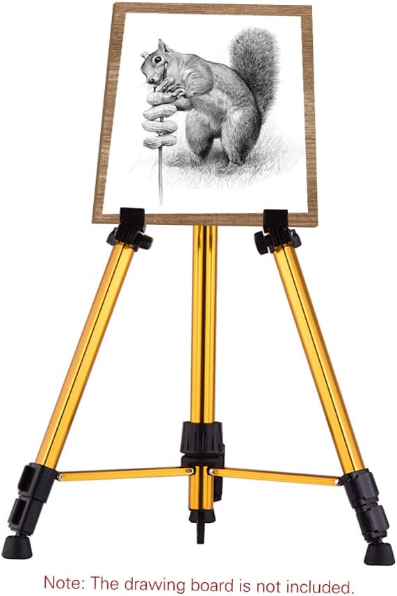Art Painting Display Easel Stand Aluminum Alloy Adjustable Art Tripod