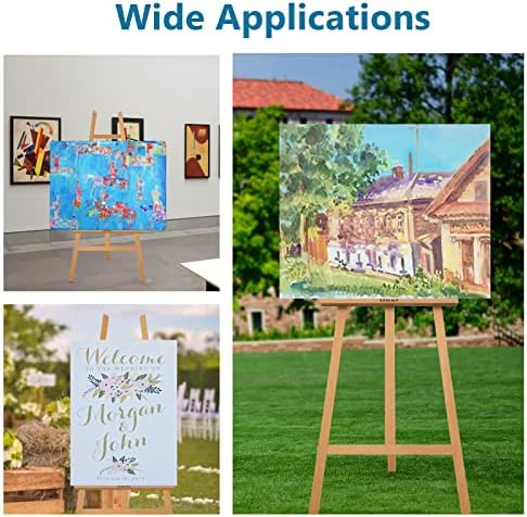 Somime A-Frame Wooden Display Easel Up to 90 High