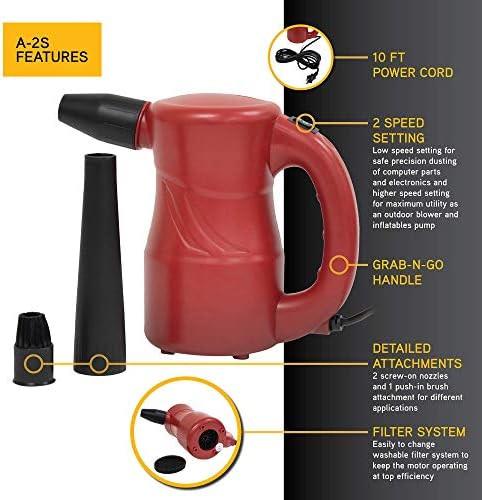 XPOWER A-2S Cyber Duster Electric Air Duster