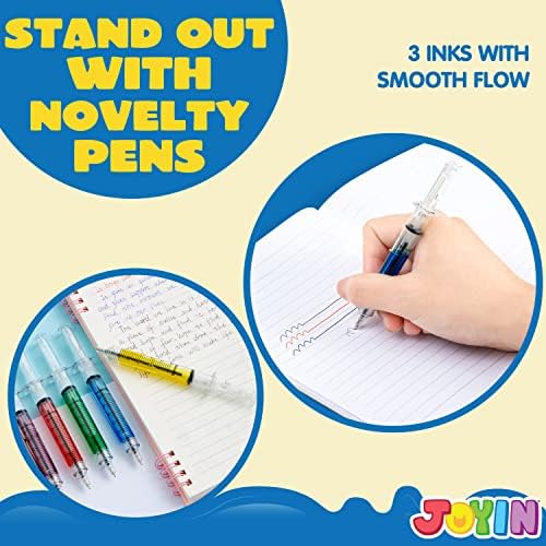 JOYIN 36pk Retractable Syringe Pens Bulk Party Favors