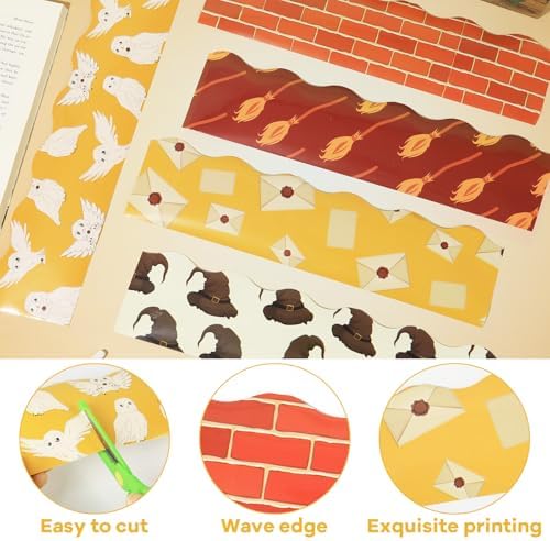 164ft Magical Wizard Bulletin Board Border Set