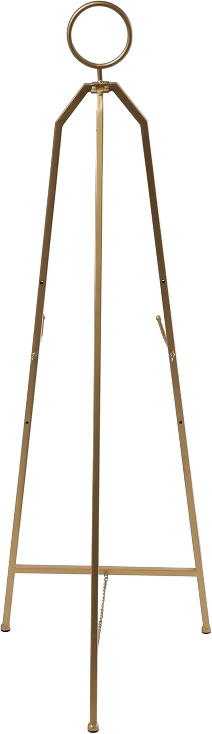 Deco 79 Gold Adjustable 3 Tier Easel