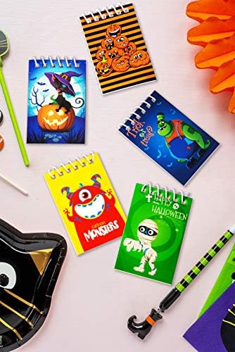 90shine 60PCS Halloween Notepads Party Favors for Kids