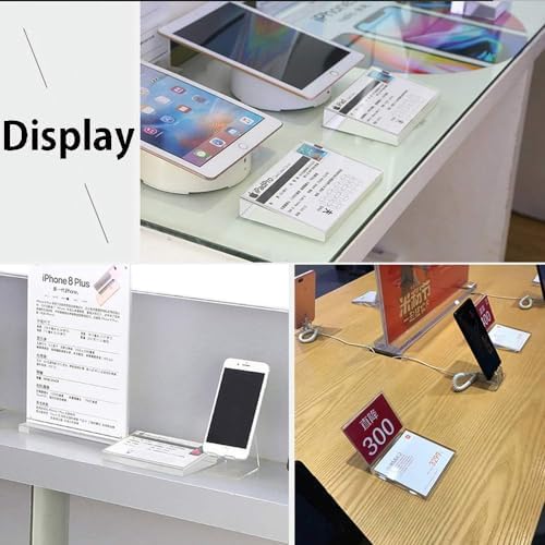 Acrylic Label Holder for Store Signs and Displays