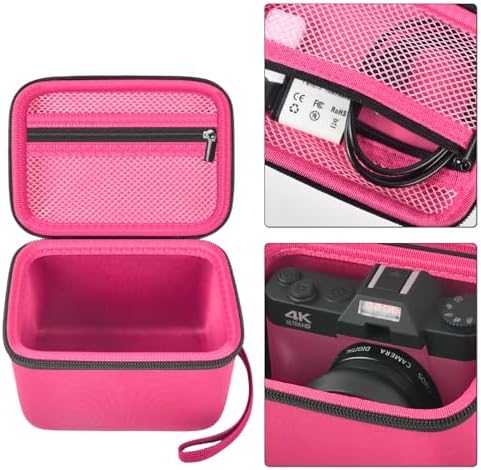 Comecase Vlogging Camera Case for 4K Digital Cameras - Red