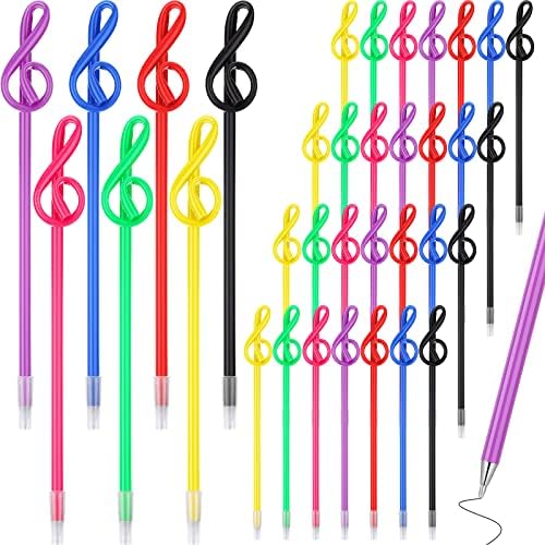 Lincia 100 Pcs Musical Note Ballpoint Pens