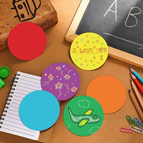 Geyee 108 Pcs Circle Cutouts for Classroom Decorations