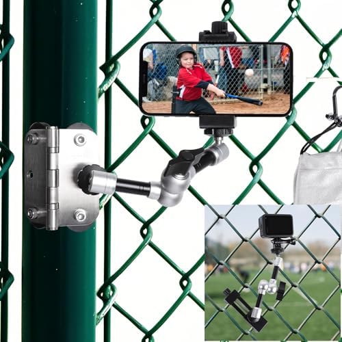 FPN Magnetic Phone Fence Mount with Clip Kit for Action Cameras
