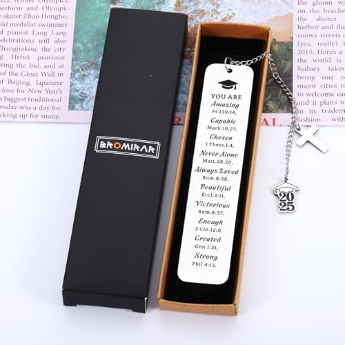 2025 Graduation Bookmark for Girls Boys