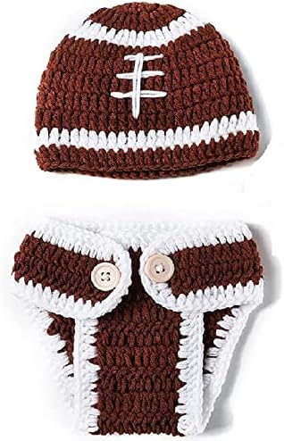Qyeaber Newborn Baby Girl Crochet Costume