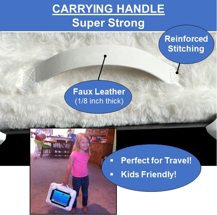 Safety Lounger Cozy iPad Pillow Stand for Kids and Family