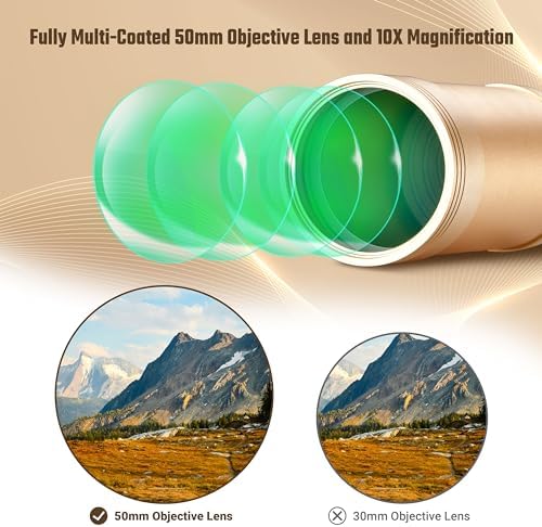 ESSLNB Pirate Monocular Telescope 10x50