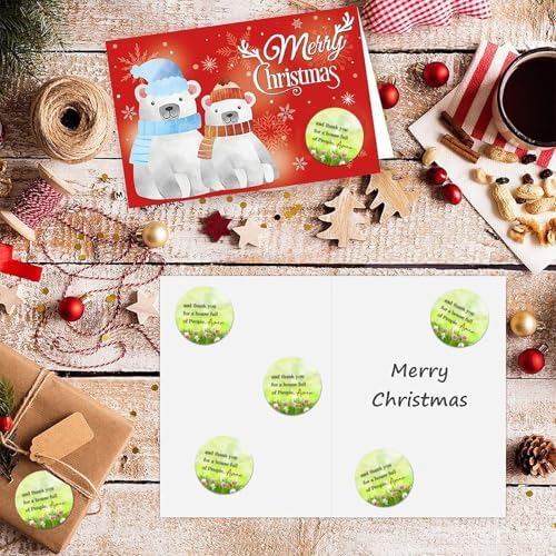 3in Round Label Stickers 100pcs Amen Quotes Seals