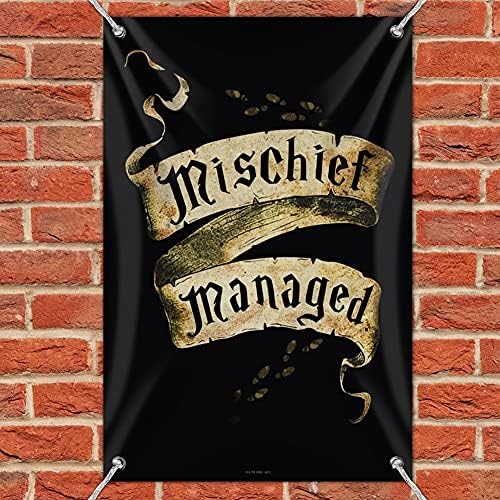 GRAPHICS MORE Harry Potter Mischief Managed Sign