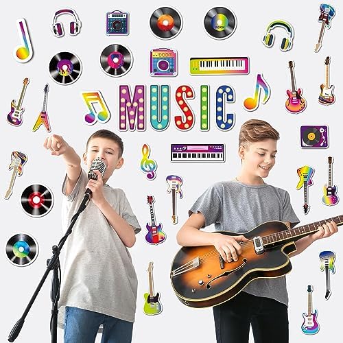 Music Notes Cutouts for Classroom Decorations