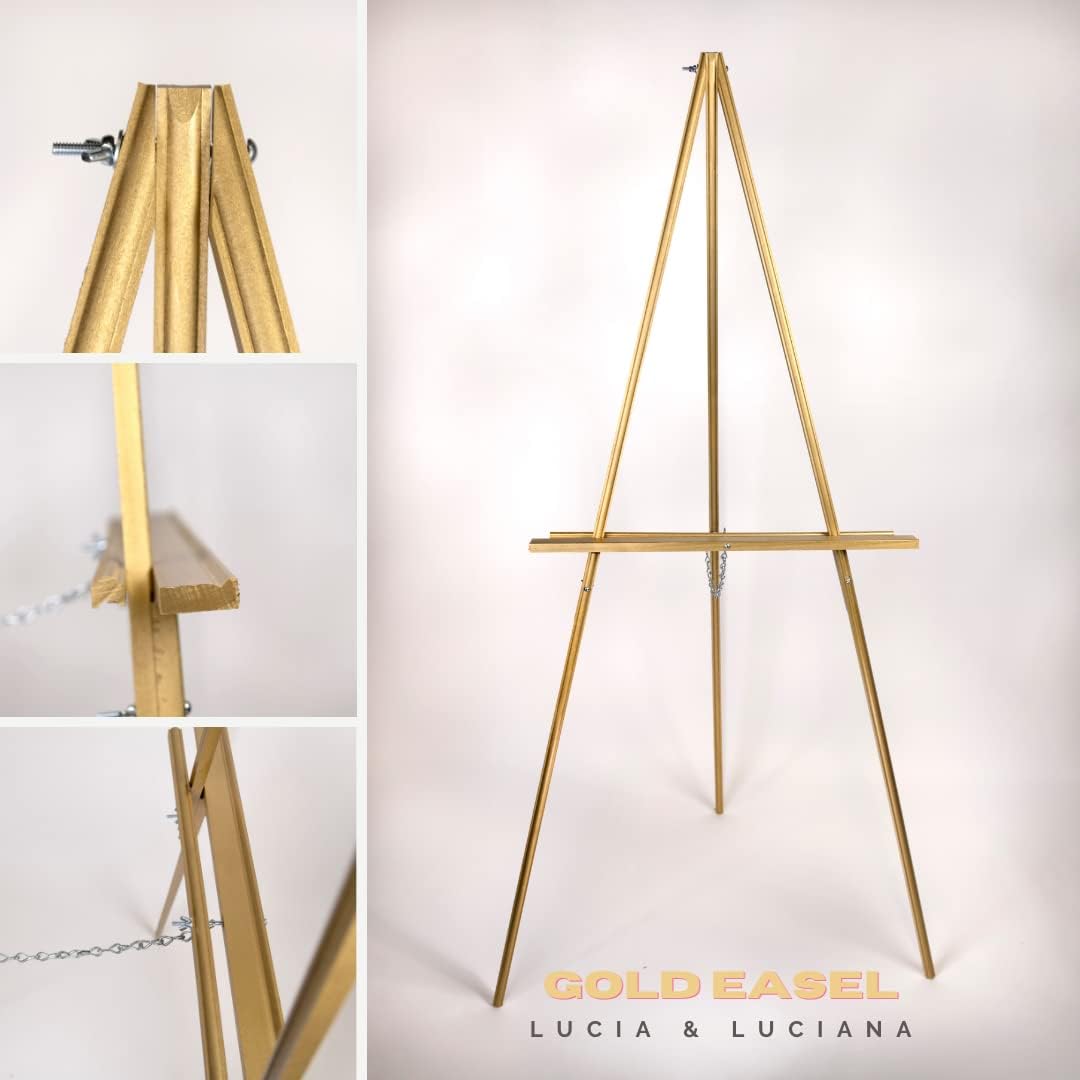 Large Wedding Easel for Welcome Sign Display