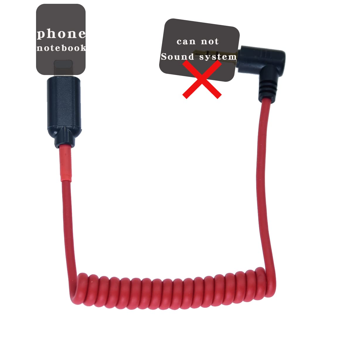 Arklove 35mm to Lightning Mic Adapter MFi Certified