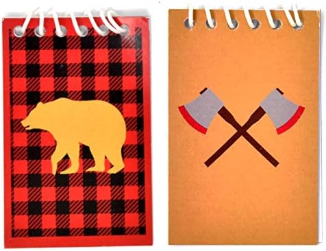 Gift Boutique 48 Woodland Camping Mini Notepads Set
