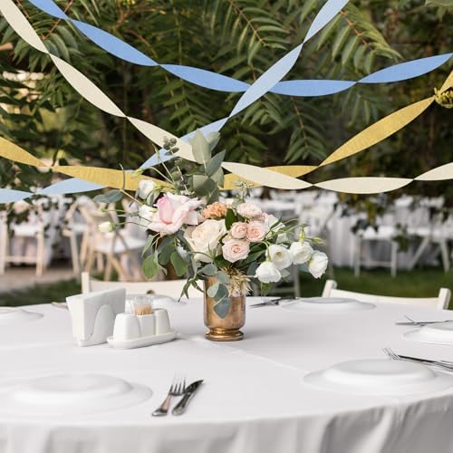 Kisston 10 Rolls Crepe Paper Streamers Decorations