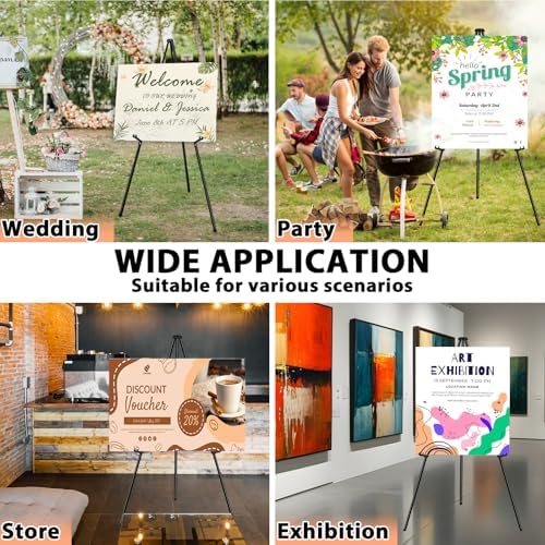 Instant Display Easel Stand 63 Collapsible Portable Art Easel