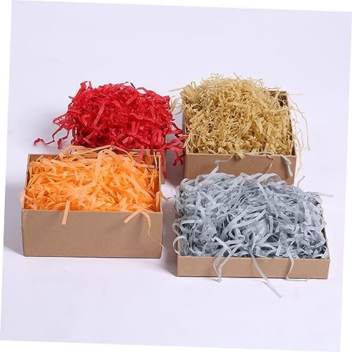 SKISUNO Wedding Favor Box Filler Kraft Paper with Raffia