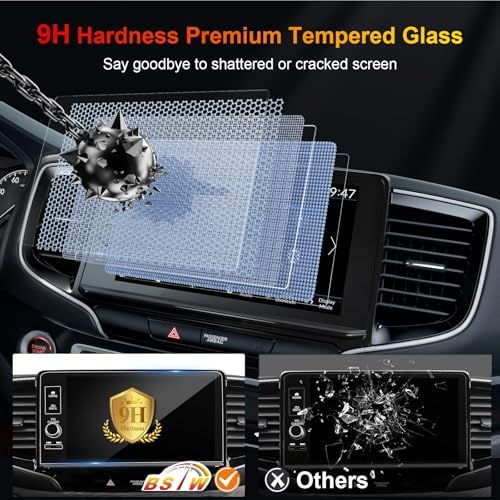 BSTW 2024 Ridgeline 9 Inch Tempered Glass Screen Protector