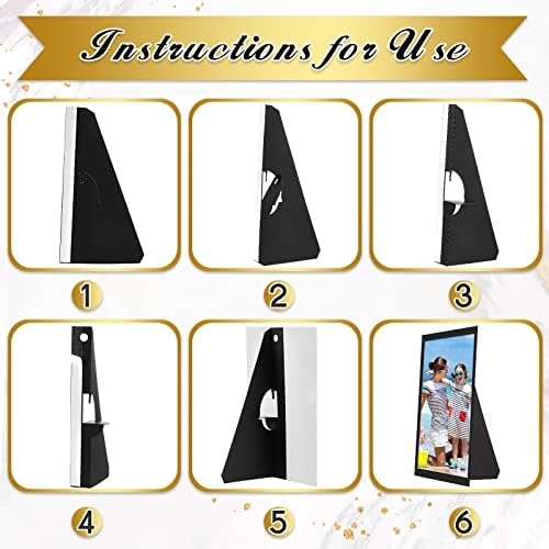 Marspark 50 Pack Self Stick Easel Backs 12 Inch