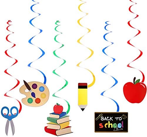 45 pcs Back to School Banners Classroom Decor Set