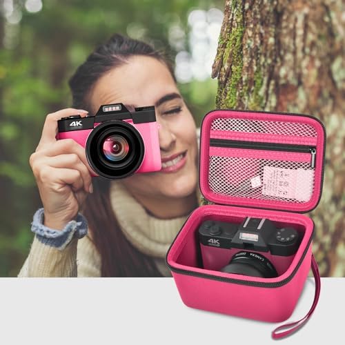 Comecase Vlogging Camera Case for 4K Digital Cameras - Red
