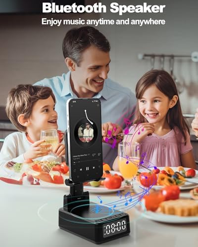 6-in-1 Bluetooth Speaker Phone Stand Holder