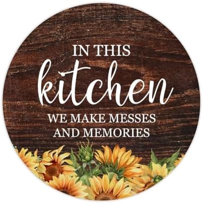3 Inch Round Label Stickers 100pcs for Kitchen Quotes Seals