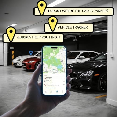 10 Year Long Life Battery Item Finder Tracker for Vehicles and Luggage