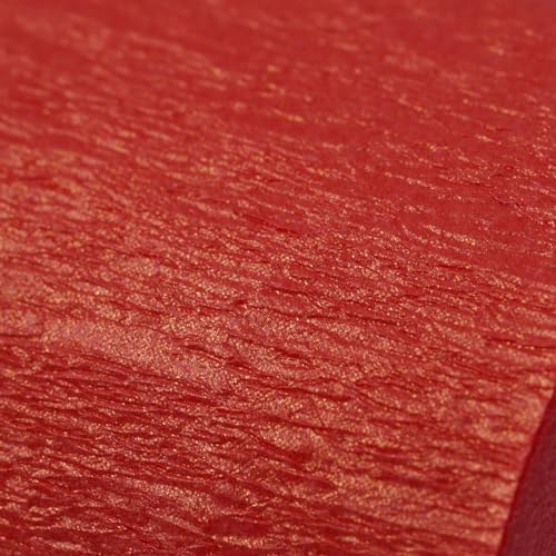 PartyWoo Red Crepe Paper Streamers 6 Rolls 492 Feet Pack